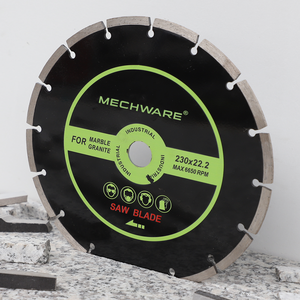 Mechware lưỡi cưa kim cương công nghiệp đĩa cắt phân đoạn lưỡi cưa để cắt bê tông, đá granit, đá cẩm thạch, đá - Product Image 2
