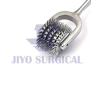 Probador de nervios Wartenberg con rueda de acero inoxidable de 19cm, fuente de alimentación Manual, instrumento neurológico, instrumentos quirúrgicos básicos - Product Image 4