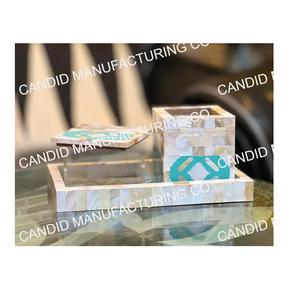 Mubkhar Brûleur d'encens électrique Brûleur Bakhoor en bois et résine pour les mariages Diffuseur d'aromathérapie Porte Bakhoor Cadeau de mariage unique - Product Image 2