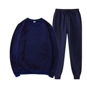 <span class=keywords><strong>Tuta</strong></span> Sportiva in Pile <span class=keywords><strong>Senza</strong></span> <span class=keywords><strong>Cappuccio</strong></span>, Set Due Pezzi con Logo Personalizzato per <span class=keywords><strong>Uomo</strong></span>, Vendita all'Ingrosso 2026 - Product Image 2