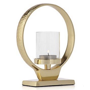 Portavelas de Metal de lujo moderno, para el hogar Decoración elegante, diseño de relámpago estilista para boda, Navidad, ocasiones especiales diarias - Product Image 1