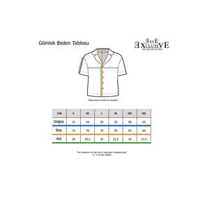 <span class=keywords><strong>Camicia</strong></span> estiva a manica corta con motivo a forma di caffè Beige e <span class=keywords><strong>viola</strong></span> in cotone Voile con collo aperto - Product Image 3