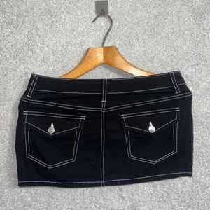 Vintage S Taille Denim Shorts Jeanagers Autre Artisanat Jeans Pantalon Court - Product Image 3