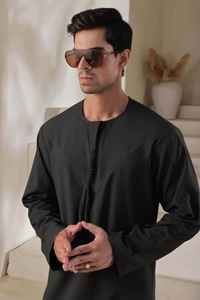 Thobe Masculino de Estilo Saudí Elegante con Nuevo Diseño 2025, Tela Ligera de Primera Calidad para Uso Diario, Diseño de Bordado en el Cuello y las Puños - Product Image 3