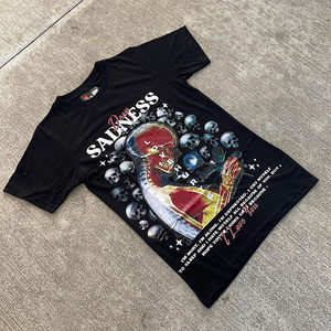 Camiseta de hombre con estampado personalizado con diseño de moda, ropa informal suave y transpirable para el estilo diario. - Product Image 2