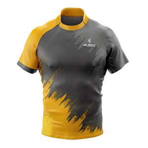 Uniforme deportivo internacional de Rugby, uniforme de poliéster sublimado personalizado, secado rápido, transpirable, de alta calidad, venta al por mayor - Product Image 2