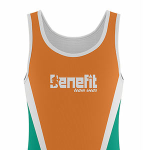 Traje de culturismo personalizado en blanco, camisetas de lucha de Spandex cómodas, venta al por mayor, sin mangas, corte automático, uniforme de lucha para adultos - Product Image 4