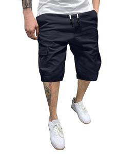 Bas prix Cargo Shorts pour hommes rue décontracté mode été Gym entraînement extérieur pantalon respirant genou longueur Cargo court - Product Image 4