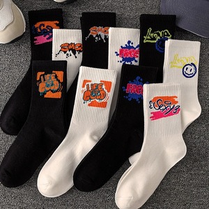 5 Pairs of Men's Mid-Calf <b>Socks</b> - Soft, Breathable, <b>Moisture</b>-Wicking Bamboo Fiber for All Season Wear - Product Image 3
