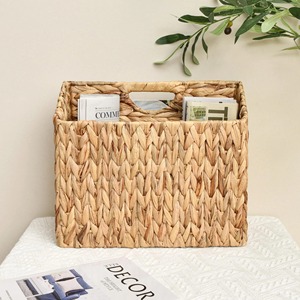 Caja de Almacenamiento Tejida a Mano, Caja de Revistas Dividida, Ecológica, Natural, Decoración para el Hogar, Venta al por Mayor desde Vietnam - Product Image 1