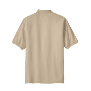 Polo de Hombre con Logotipo Bordado, Corte Regular, 100% Algodón, Manga Corta, Cierre de Botones, Estilo Golf - Product Image 2