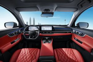 Vente en gros de voitures d'occasion chinoises 2025 7 Plus Boîte de vitesses manuelle Transmission intégrale Cuir R18 Norme d'émission Euro VI - Product Image 5