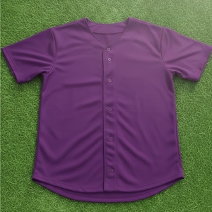 Chemises de baseball personnalisées pour hommes, jersey respirant à boutons pour l'entraînement d'équipe et les matchs - Product Image 5