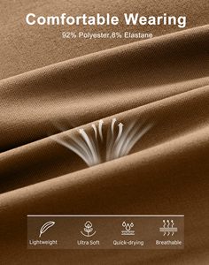 Shorts de course personnalisés pour hommes en toile marron, séchage rapide, respirants, taille haute, avec cordon de serrage, imprimés par sublimation, élastiques - Product Image 6
