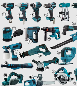 READY TO SHIP MKT 18V LXT 19-<b>Tool</b> Cordless Power <b>Tool</b> Combo Kit with 6.0Ah BL1860B Battery and DC18RC Fast Charger - Product Image 1