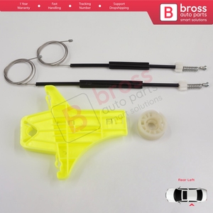 ชุดซ่อมมอเตอร์กระจกหน้าต่างด้านหลังซ้าย รุ่น BWR5485 สำหรับรถ Golf MK7 5G ปี 2012-2021 แบบ 5 ประตู รหัสอะไหล่ 5G4839461 - Product Image 2