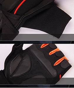 Guantes de Halterofilia Unisex de Medio Dedo para Entrenamiento Deportivo en Gimnasio, Diseño y Etiqueta Personalizados, Cuero Antideslizante - Product Image 6