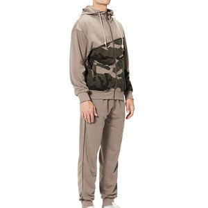Ensemble de survêtement d'hiver respirant et à séchage rapide pour homme, 100 % coton, avec sweat à capuche et pantalon à taille élastique - Product Image 4