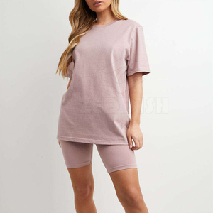 T-shirt surdimensionné pour femme de meilleure qualité T-shirt surdimensionné pour femme le plus vendu T-shirt surdimensionné pour femme au prix de gros - Product Image 5