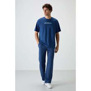 Parliament Men's Oversize Fit Printed T-Shirt 100% Cotton <b>Jersey</b> Thick Textured-88365 - Product Image 5