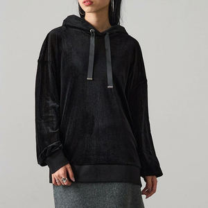 Sudadera con Capucha Personalizada OEM para Mujer, Moderna, Informal, con Cierre, Cómoda y Transpirable, Últimos Modelos en Color Sólido para Mujer 2026 - Product Image 6