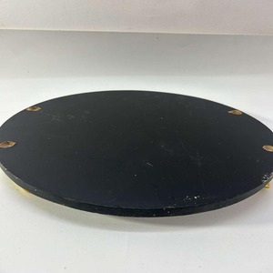 Bandeja Decorativa para Servir Alimentos, Estilo Rústico Francés, con Asa de Hoja de Latón y Resina Epoxi Duradera, Gran Venta - Product Image 3