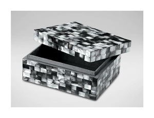 Caja de madera con diseño de flores con incrustaciones de fregona hecha a mano de calidad superior Madre de perla con mano de obra superior de alta calidad - Product Image 1