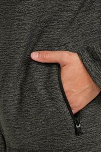 À la mode MS-HD-1075 hommes à manches longues hiver à capuche décontracté confortable collé pull avec motif 3D haut court - Product Image 6