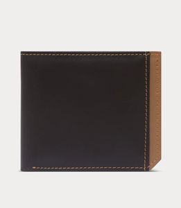 Tarjetero Premium para hombre de alta calidad de fábrica al por mayor, Cartera de piel de pliegue corto con logotipo personalizado, RFID, diseñador OEM - Product Image 3