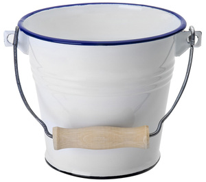 Seau en acier émaillé vitrifié 14cm. 1,5 Litres (Ibili 903314) - Product Image 1