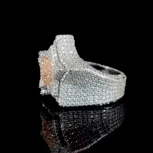 New Trending 14K Gold Lab Grown Diamond Hip Hop <b>Ring</b> for <b>Men</b> VS Clarity Jewelry Diamond Friends <b>Rings</b> - Product Image 5