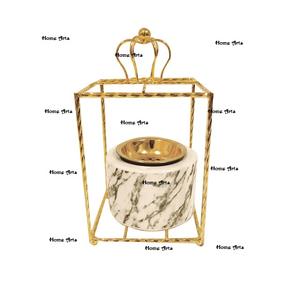 Latest Design Iron And Marble <b>Bakhoor</b> <b>Burner</b> Customized Shape And Size <b>Bakhoor</b> <b>Burner</b> At Low Price - Product Image 6