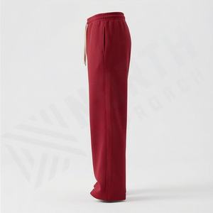 กางเกงฮิปฮอปทรงหนา กางเกงสั่งทำ กางเกงขายาวทรงหลวม กางเกงวอร์มผ้าฝ้าย เอวสองชั้น ทรงตรง กางเกงวอร์มขาบาน ผู้ชาย - Product Image 3