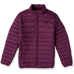 OEM ODM Plus Size <b>Cropped</b> Zip-up <b>Puffer</b> Streetwear <b>Jacket</b> for Men Customizable Polyester Varsity Design Canvas Fabric for Winter - Product Image 4