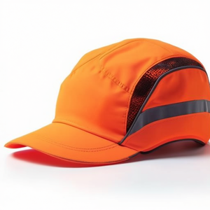 Casquette de sécurité First Base 3 Classic Hi-Vis 52-65 cm Orange Signal, imperméable, EN812A1 EN471 3M, pour chapeaux et casquettes promotionnels - Product Image 3