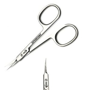 กรรไกรตัดหนังกำพร้าโค้งมืออาชีพ ขนาด 4 นิ้ว ผลิตจากสแตนเลสและเซรามิก สำหรับทำเล็บมือและเล็บเท้าอย่างแม่นยำ - Product Image 4