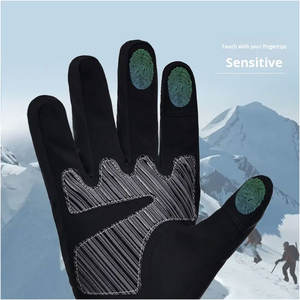 Windproof Cycling <b>Gloves</b> Bicycle Motorcycle Long Finger <b>Gloves</b> Anti-slip <b>Waterproof</b> Sports <b>Gloves</b> - Product Image 6