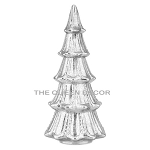 Tốt Nhất Bán Nhôm Kim Loại Độc Đáo <span class=keywords><strong>X</strong></span> <span class=keywords><strong>Mas</strong></span> Hình Dạng Cây Bạc Fiinished Trang Trí Cây Giáng Sinh <span class=keywords><strong>LED</strong></span> Chiếu Sáng Kim Loại - Product Image 5