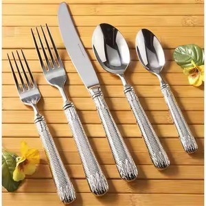 Juego de Cubiertos de Acero Inoxidable para Restaurante, Tenedor, Cuchillo y Cuchara para Uso en Hoteles y Comedores Domésticos - Product Image 3