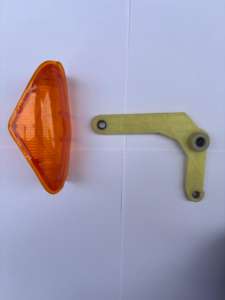 Lente de indicador de dos ruedas y componentes de brazo de maquinaria Proyectos de plástico - Product Image 2