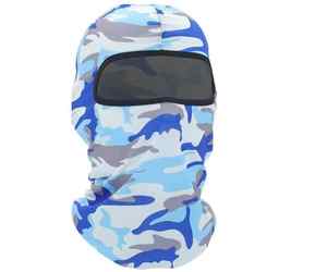 Balaclavas tactiques d'hiver 100% polyester, camouflage numérique sublimé, coupe-vent, respirant, séchage rapide, léger, pour la chasse - Product Image 4