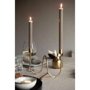 Bougeoir en laiton artistique avec un design intemporel pour rehausser les décorations de mariage et le style intérieur avec élégance - Product Image 5