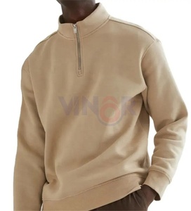 Sudaderas transpirables con media cremallera para hombre, superventas, sudaderas con media cremallera para hombre a precio bajo a la venta, servicio OEM personalizado - Product Image 5