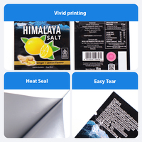 Sachet Doypack Ziplock OEM pour emballage de bonbons et de sucre, impression multicolore, résistant à l'humidité, en plastique de qualité alimentaire