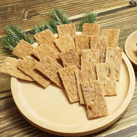 Craquelins de noix de coco cuits au four du Vietnam Snack sucré croustillant à base d'ingrédients naturels