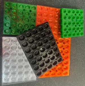 Ampollas y bandejas de plástico PVDC respetuosas con el medio ambiente para almacenamiento Solución de embalaje sostenible - Product Image 4