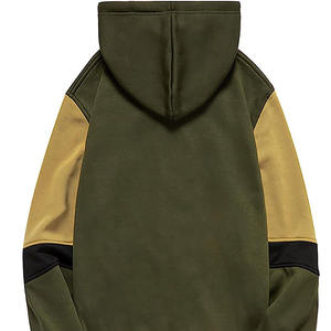 90% algodón 10% poliéster ropa tejido cálido suave transpirable Terry Fleece para ropa de invierno Sudadera con capucha de manga larga - Product Image 6