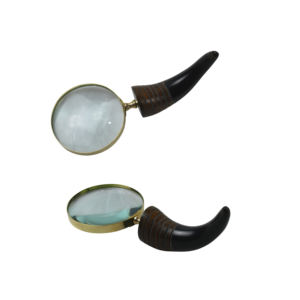 Standard Magnifying Lens Royal Shiny Gold Finishing Design Indoor Decor <b>Reading</b> <b>Book</b> and Map Metal Magnifying Glass - Product Image 4