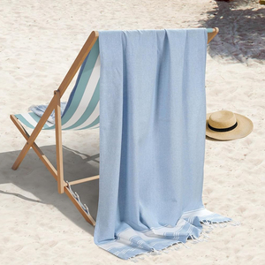 Serviette de plage 100% coton de haute qualité pour piscine ou bain, emballage personnalisé pour usage domestique ou hôtelier, vente en gros - Product Image 4