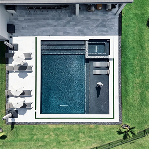 Piscina de Fibra de Vidrio Modular Grande, Lista para Instalar, Resistente a Grietas y Rayos UV, para Proyectos Comerciales de Hoteles y Resorts con Funciones de Spa - Product Image 5